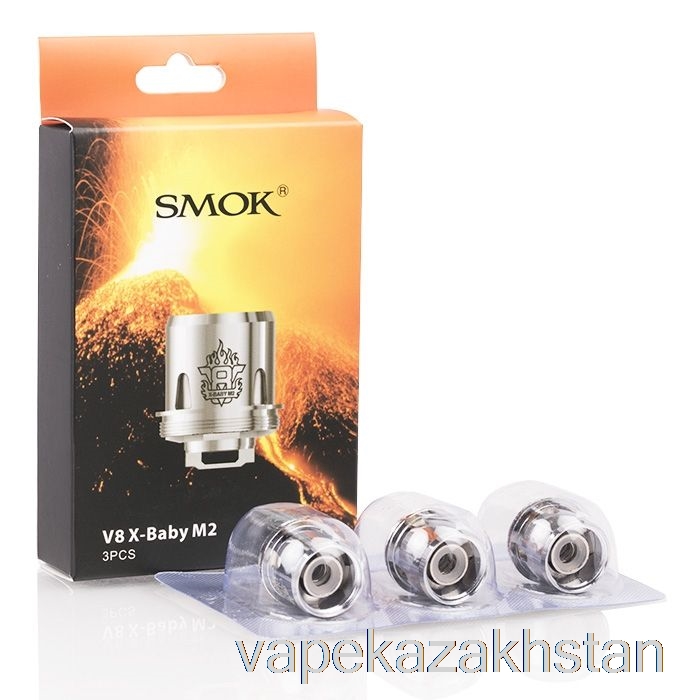 Vape Kazakhstan SMOK TFV8 X-Baby Replacement Coils 0.25ohm V8 X-Baby M2 Core